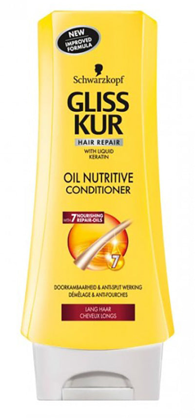 Gliss Kur Conditioner Oil Nutritive Lang Haar 250 Ml