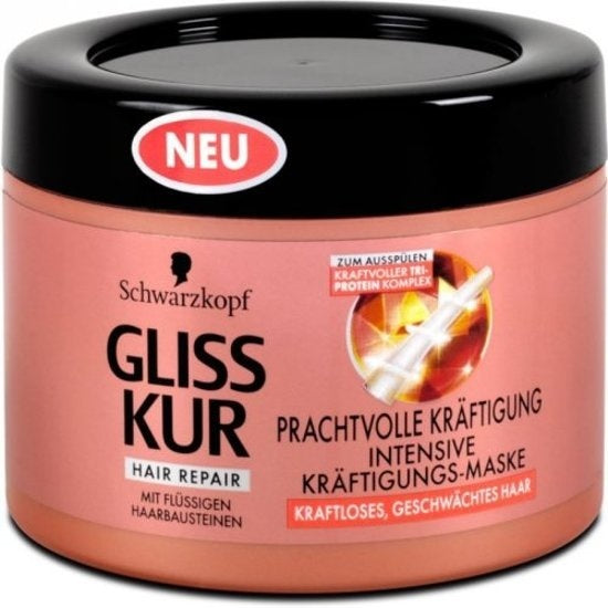 Gliss Kur Haarmasker Beschadigd & Futloos Haar 200ml