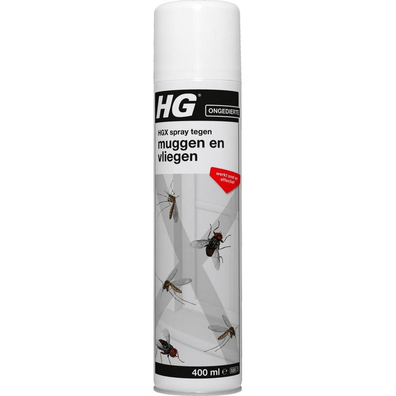 Hg X - Spray Tegen Muggen En Vliegen 400ml