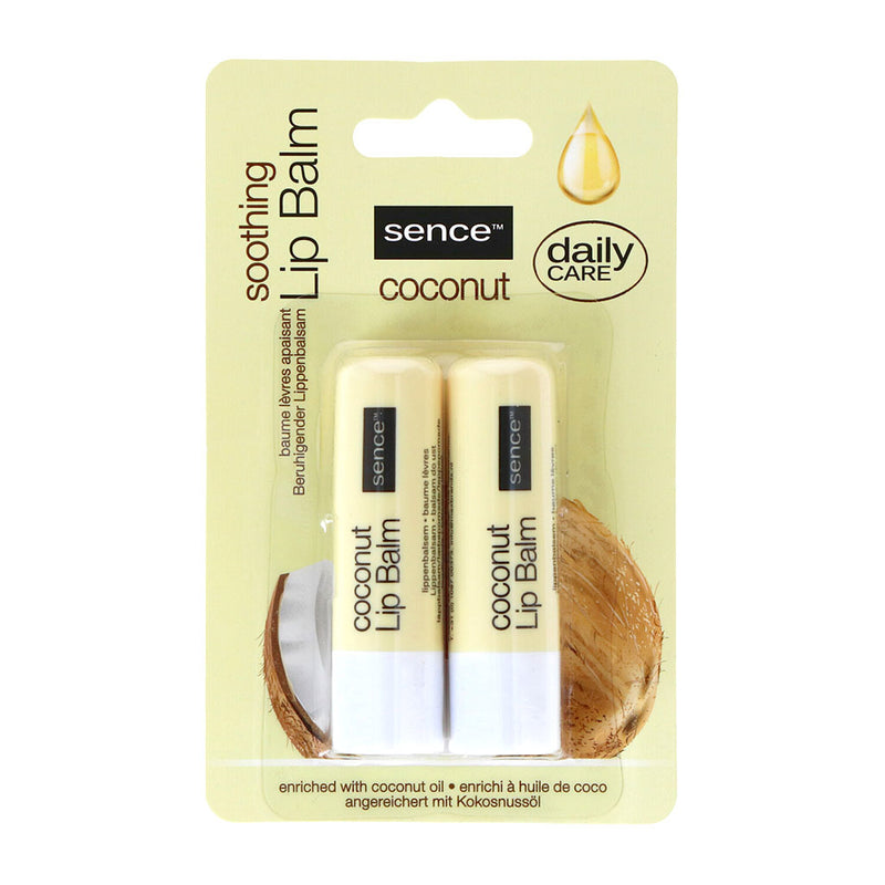 Sence Lip Balm Twin Pack 2x4,3gr Coconut