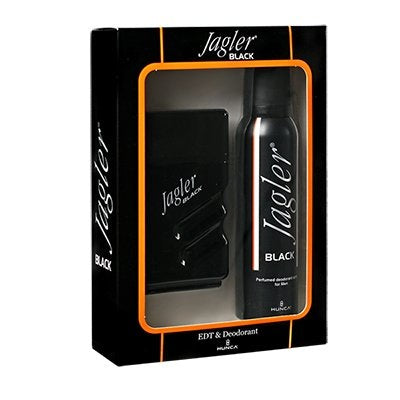 Jagler Black Man Edt 90 Ml & Deo 150 Ml - 1 Stuks