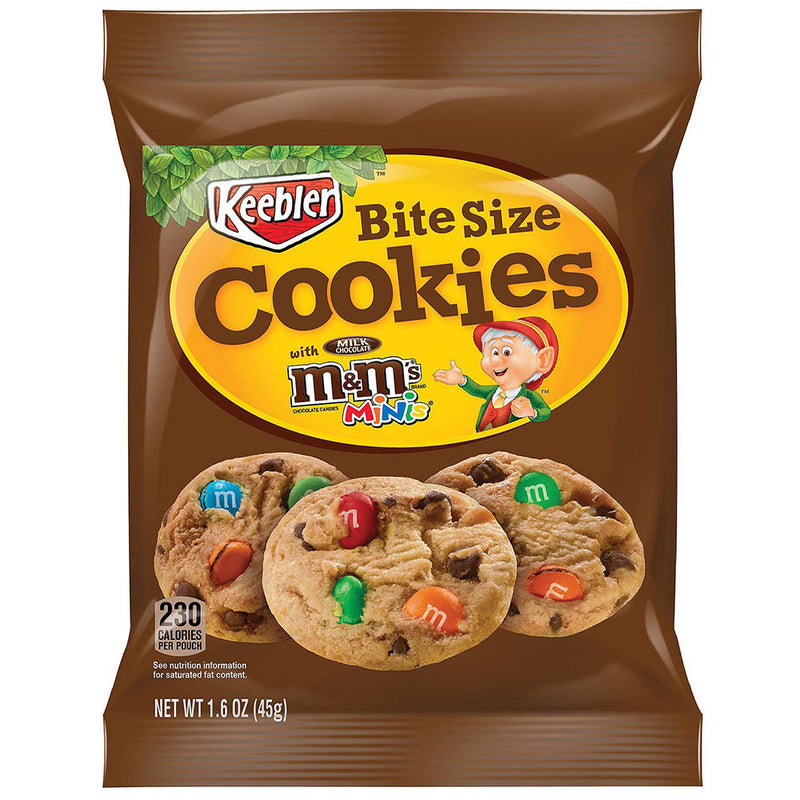 Keebler - Bite Size Cookies With Mini M&M's 45g