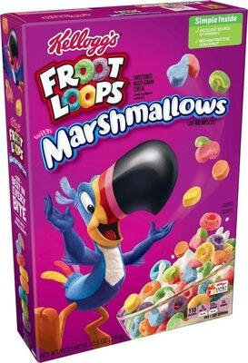 Kellogs Froot Loops Marshmallows - Cornflakes 297g