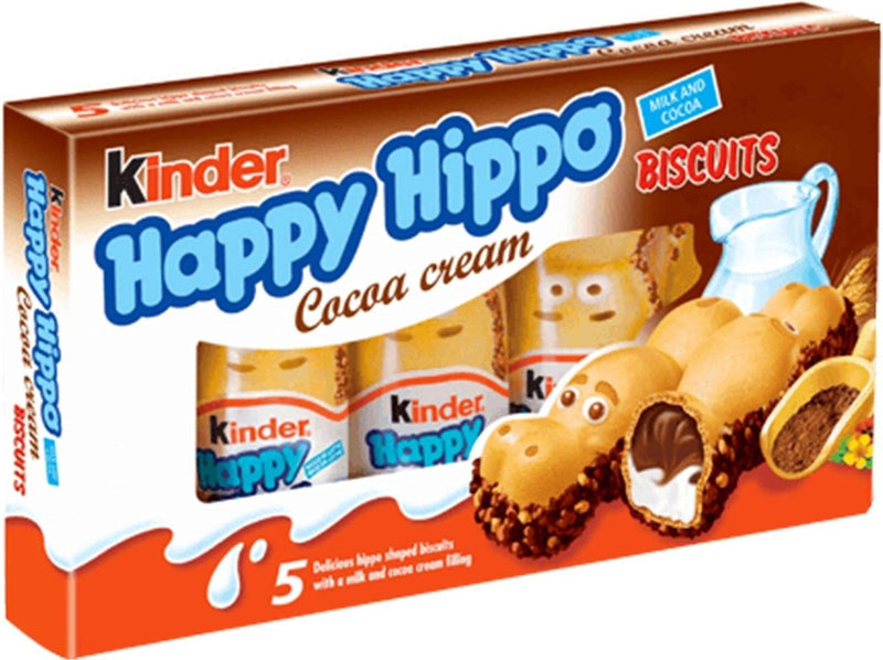 Kinder - Happy Hippo Biscuit 5x20,7 Gram