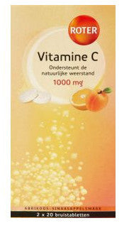 Roter Vit C Bruis Duo Abricoos- Sinas - 2x20 Tabletten