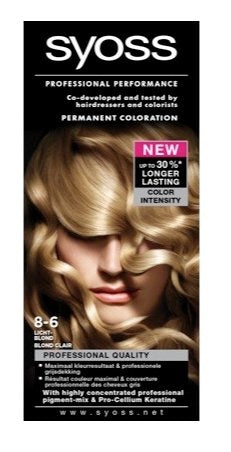 Syoss Colors 8-6 Lichtblond - 1 Stuks