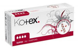 Kotex Tampon Super - 16 Stuks