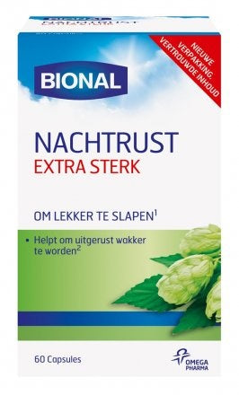 Bional Nachtrust Extra Sterk- 60 Capsules