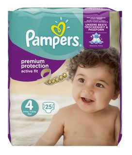 Pampers Active Fit Maxi Midpack 4 7 - 18 Kg - 25 Stuks