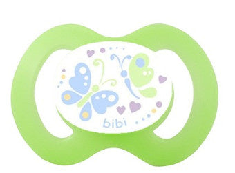 Bibi Fopspeen Naturel Newborn Butterfly 0-2 Mnd - 1 Stuks