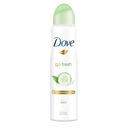 Dove Deospray Go Fresh Komkommer & Groene Thee 250 Ml