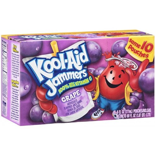 Koolaid Jammers Grape - Frisdrank 10x177ml