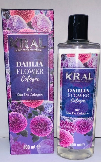 Kral Eau De Cologne - Dahlia Flower 400ml