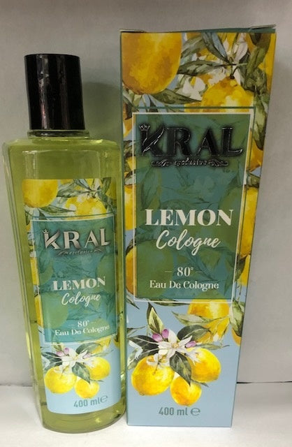 Kral Eau De Cologne - Lemon 400ml