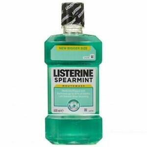 Listerine - Spearmint Mouthwash 600ml