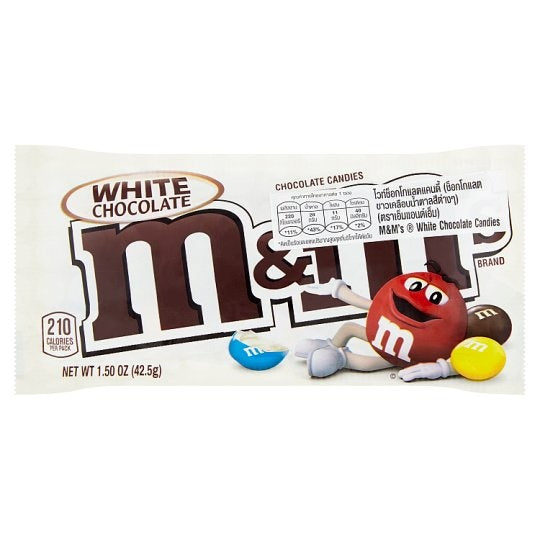 M&M's - White Chocolate 40 Gram