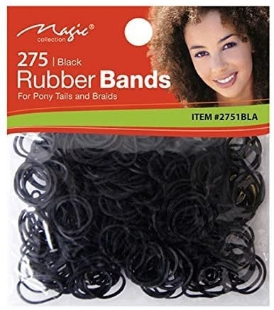 Magic Rubber Bands - Zwart 275 Stuks