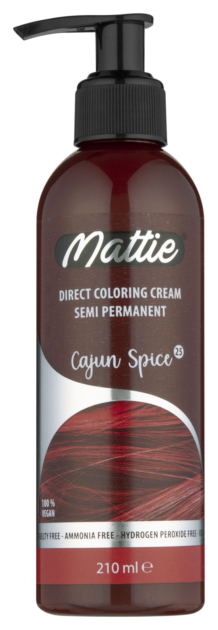 Mattie Direct Coloring Cream Semi-Permanent - Cajun Spice 210ml