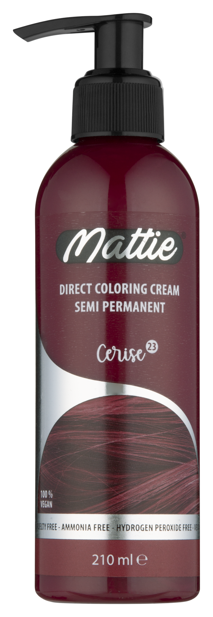 Mattie Direct Coloring Cream Semi-Permanent - Cerise 210ml