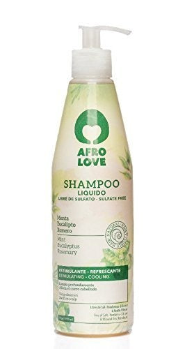 Afro Love Shampoo Mint/Eucalyptus/ Rozemarijn 450 Ml