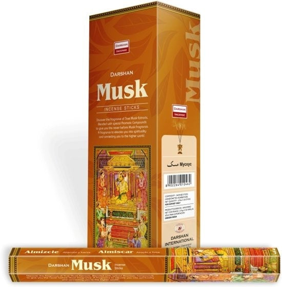 Wierook Darshan Musk 20 Stokjes