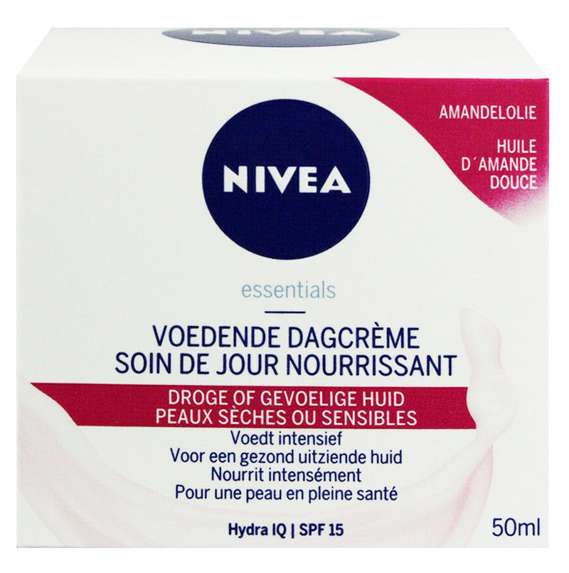 Nivea Visage Dagcreme Voedend Droge & Gevoelige Huid 50 Ml