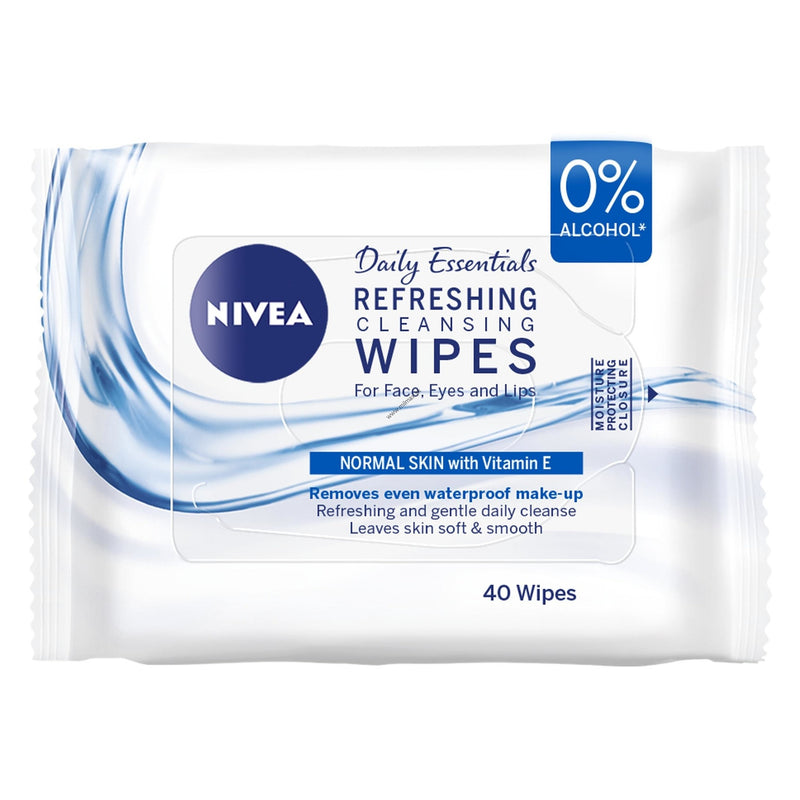 Nivea Refreshing Cleansing Wipes - Normale Huid 40 Stuks