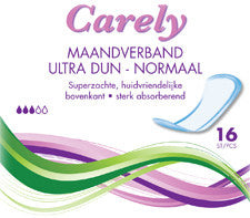 Carely Maandverband Ultra Dun Normaal -16 Stuks