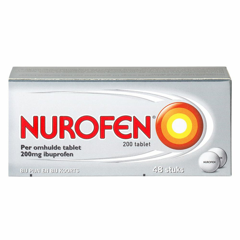 Nurofen 200mg - Ibuprofen 48 Omhulde Tabletten
