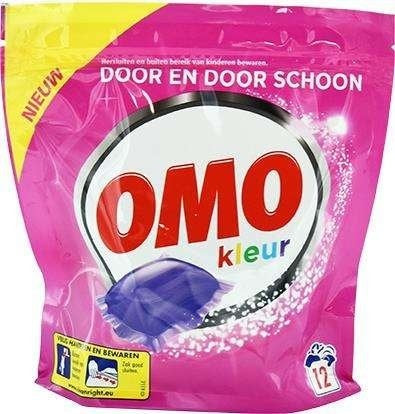 Omo Wasmiddel - Kleur 12 Capsules