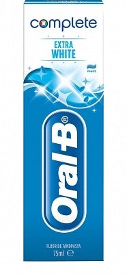 Oral B Tandpasta Complete Extra White 75 Ml