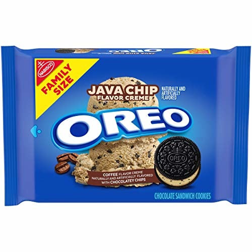 Oreo Java Chip Flavor Creme - Chocolate Sandwich Cookies 482g