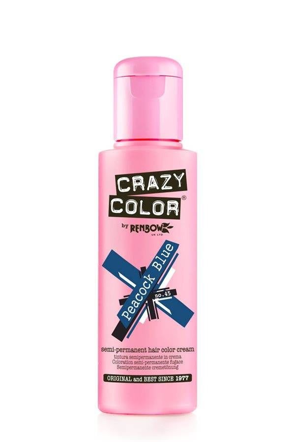 Crazy Color Peacock Blue No 45 100 Ml