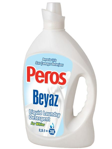 Peros Vloeibare Wasmiddel Wit - 2.5 Liter