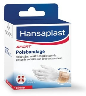 Hansaplast Sport Polsbandage 1 Maat - 1 Stuk