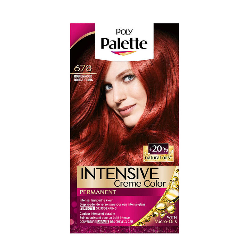 Poly Palette Intensive Creme 678 Robijn Rood - 1 Stuks