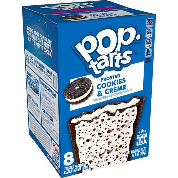 Pop Tarts - Frosted Cookies & Creme 8 Pack 384g