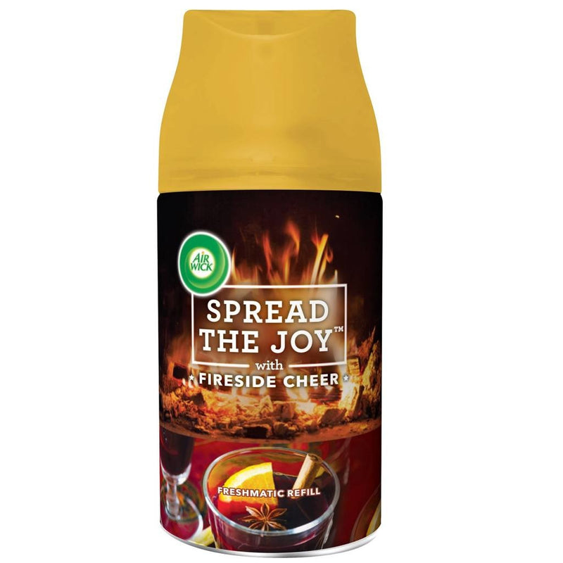 Airwick Freshmatic Navul Spread The Joy With Fireside Cheer - 240 Ml