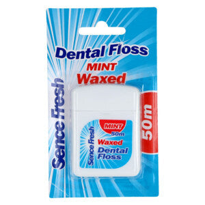 Sence Fresh - Mint Waxed Dental Floss 50m