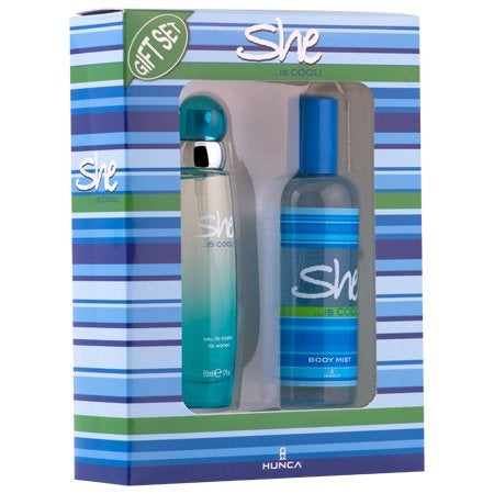 She Is Cool Cadeauverpakking Edt Spray 50 Ml & Deo 150 Ml - 1 Stuks