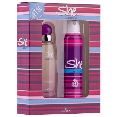 She Is Sexy Cadeauverpakking Edt Spray 50 Ml & Deo 150 Ml - 1 Stuks