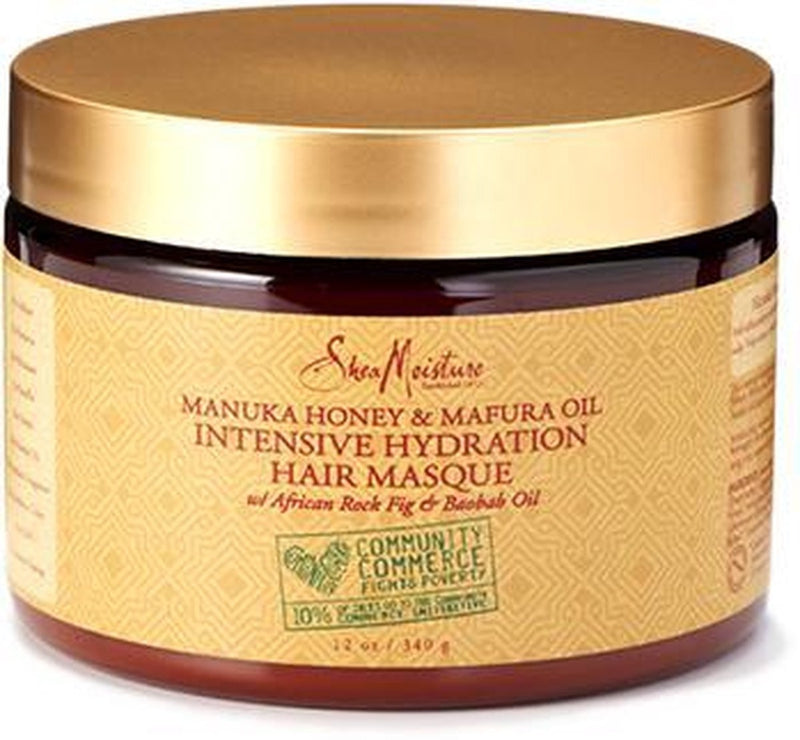 Shea Moisture Manuka Honey & Mafura Oil Intensive Hydration Hair Masque - 340gr
