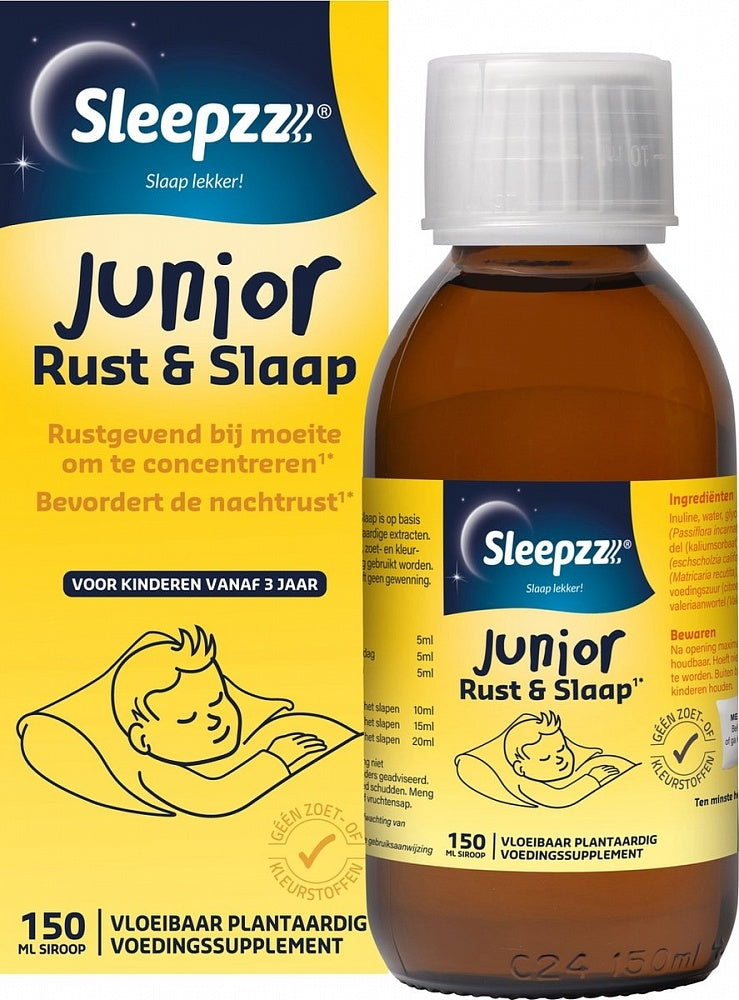 Sleepzz Junior Rust & Slaap - Slaapsiroop 150ml