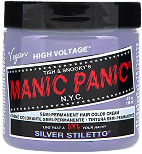 Manic Panic Semi Permanent - Hair Dye Silver Stiletto 118ml