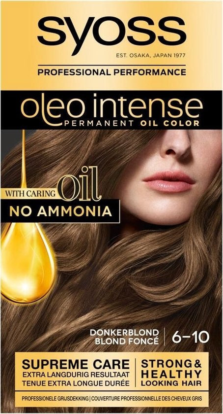 Syoss Oleo Intense Haarverf - Donkerblond 6-10