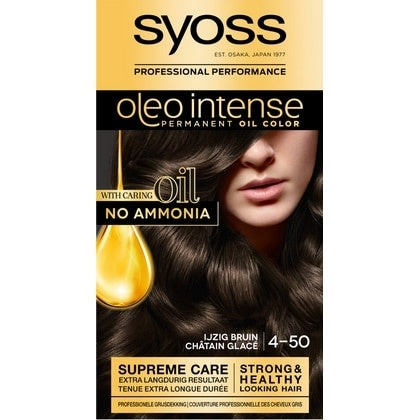 Syoss Oleo Intense Haarverf - Ijzig Bruin 4-50