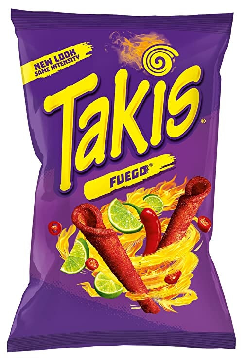 Takis Fuego Hot Chili Pepper & Lime - Chips 280g