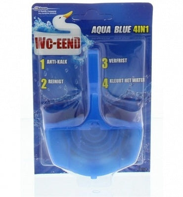 Wc-Eend Toiletblok - Aqua Blue 4 In 1 40gr