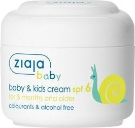 Ziaja Baby Creme - Baby & Kids Cream Spf6 50ml