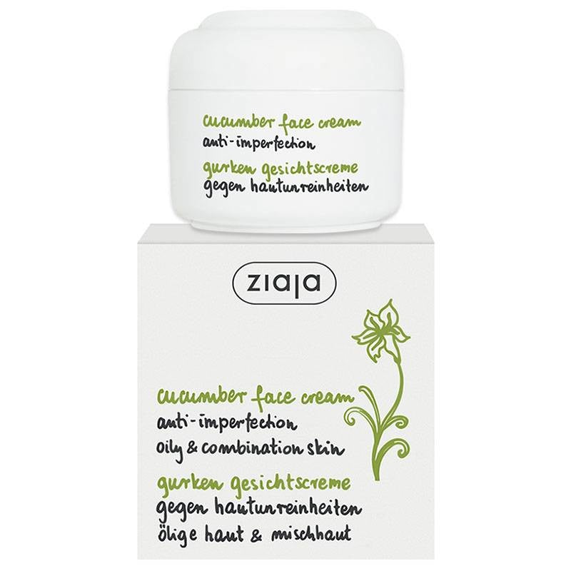 Ziaja Komkommer Gezichtscreme - 50 Ml